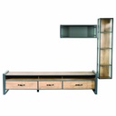BROOKLYN  TV WALL UNIT 3 PCS