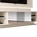 DOMANI TV STAND AND PANEL WITH MIRROR