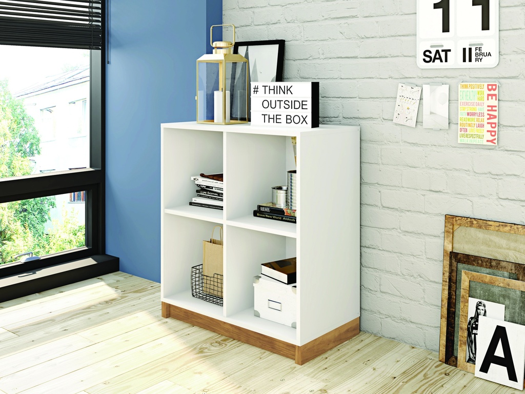 CUBIC LOW BOOKCASE