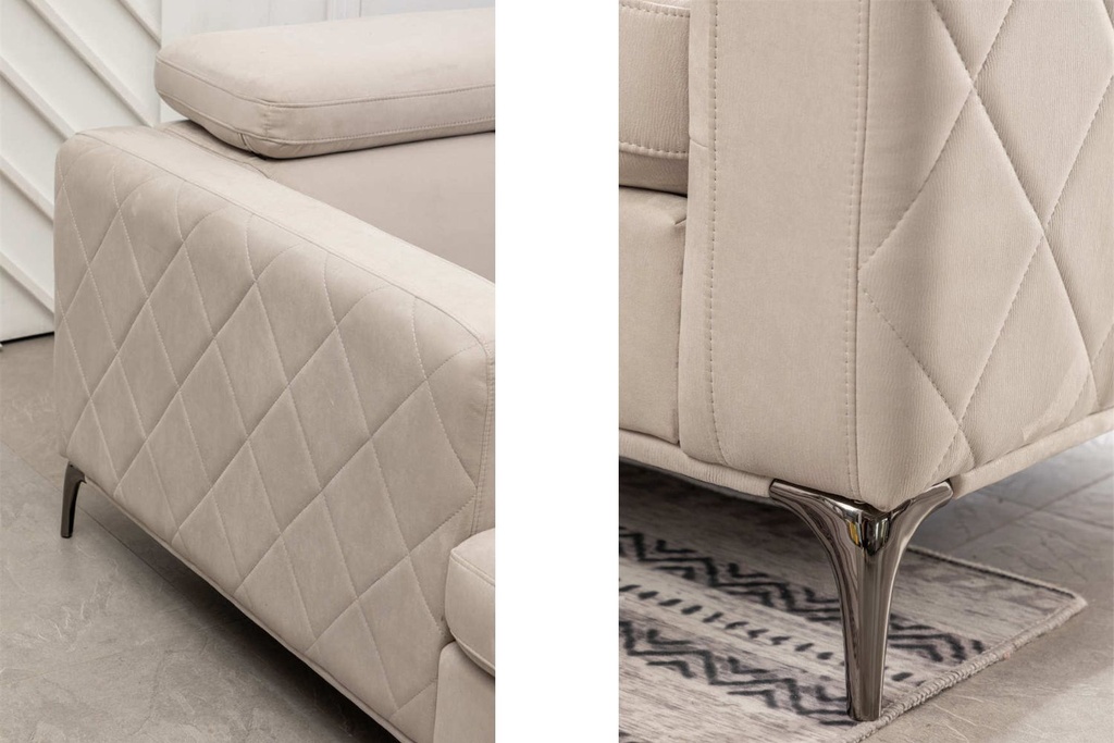 HOUSTON L CORNER SOFA SET