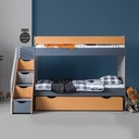 KIKA BUNK BED WITH PULL OUT BED 90X200