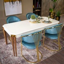 7 PCS PARIS DINING TABLE