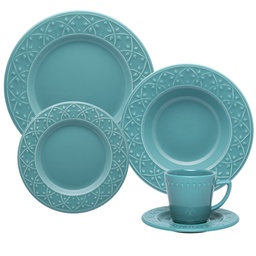 [Z0740400257] 20 PCS MENDI ENSEADA DINNER|TEA SET