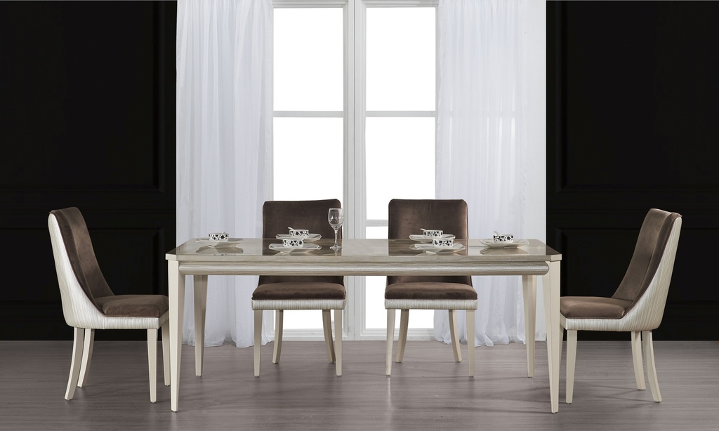  RISKA DINING TABLE 8 SEATS