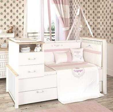 ALACATI BABY EXTENDABLE BED 80X180