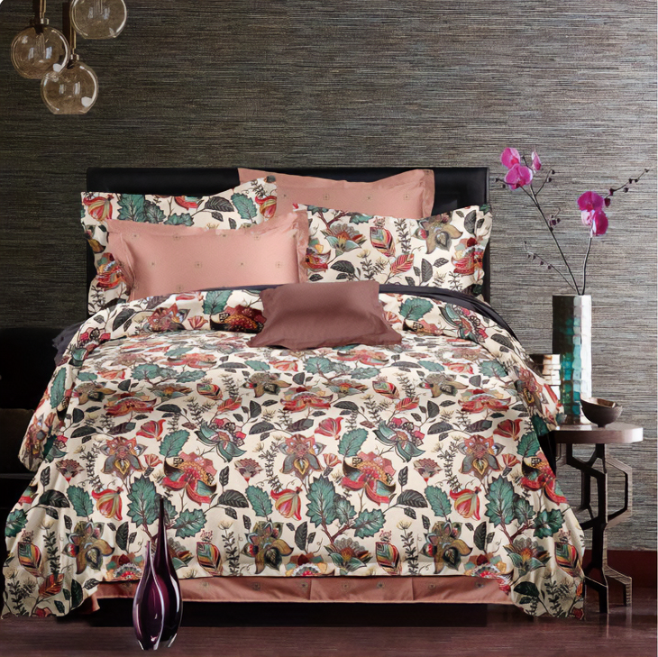 5 PCS VALENCIA KING SIZE BED COVER