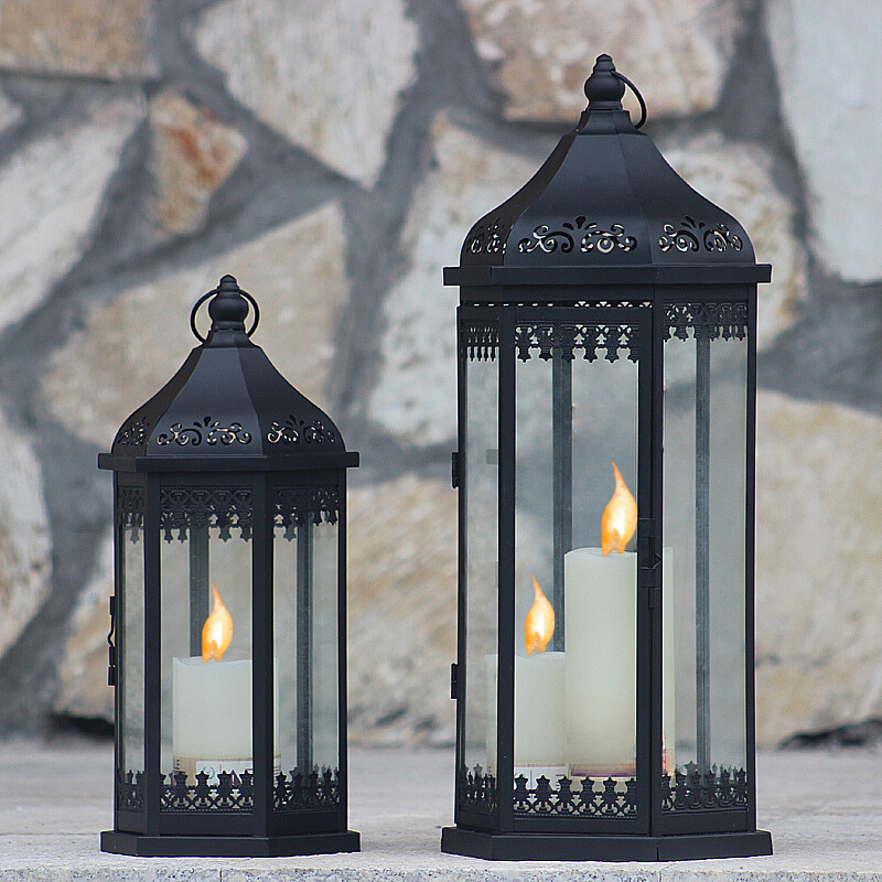 Domo Decortive Lantern for candle 3 pcs