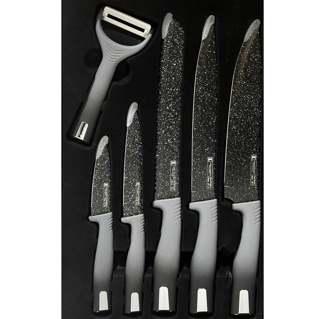 6 PCS DAILY KNIVES SET