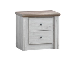 [A1050200035] BEST 2 DRAWERS NIGHT TABLE 