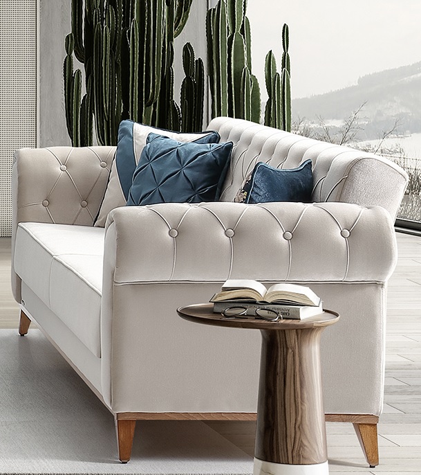 [C0470100224] HERMES  SOFA BED 3 SEATER