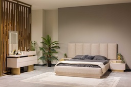 [A000103K00110] MONZA KING BEDROOM SET WITHOUT WARDROBE