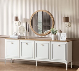 [B00650300138] M COUNTRY CONSOLE WITH MIRROR