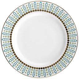 [Z0560400087] FLAMINGO TIARA DINNER PLATE