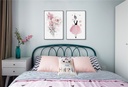 HAPPY GIRL WALL ART 