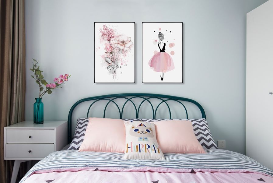 HAPPY LAVANDER WALL ART 