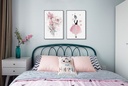 HAPPY LAVANDER WALL ART 