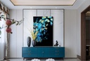 BLUE SHADOW WALL ART 