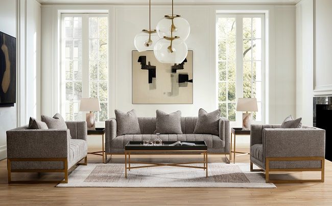 SRESCENT SOFA 3 SEATER