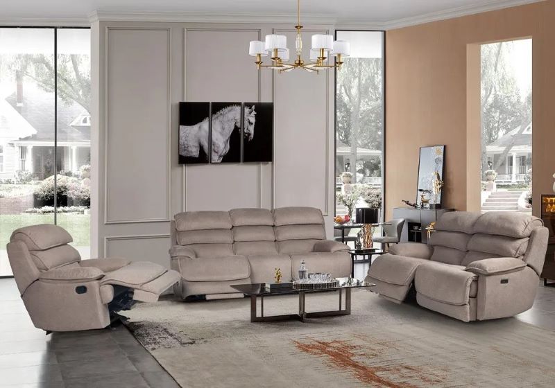 SEATTLE 3 SEATER RECLINER SOFA