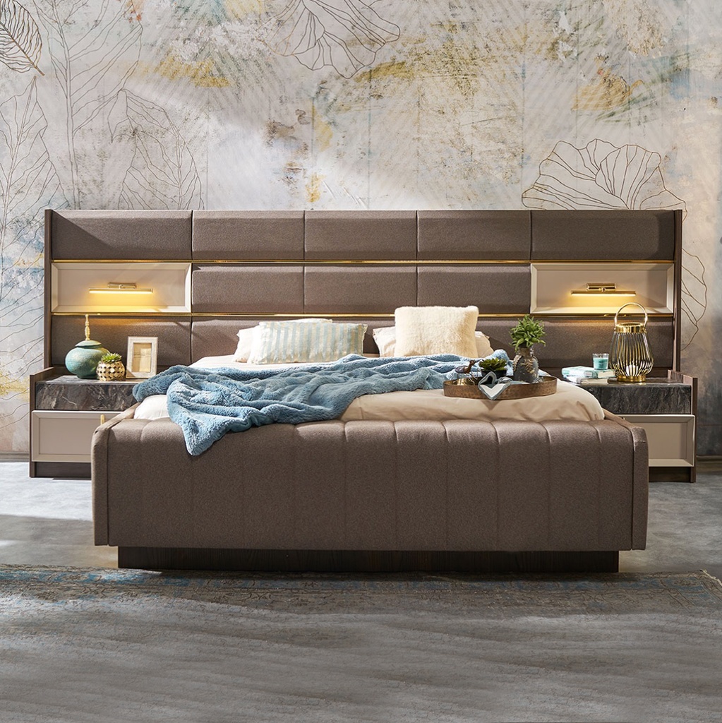 ODESSA KING BEDROOM SET 5 PCS