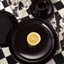 42 PCS COUP BLACK DINNER SET