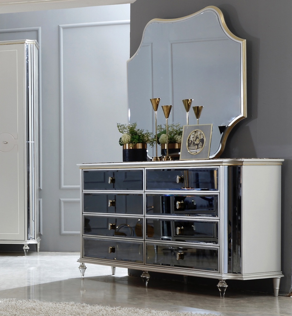 KING BEDROOM SET 5 PCS| 9040