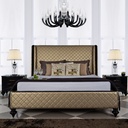 BRS H015 BEDROOM SET 5 PCS :  DOULE BED 180*200* 2NIGHTSTAND*DRESSER&amp; MIRROR