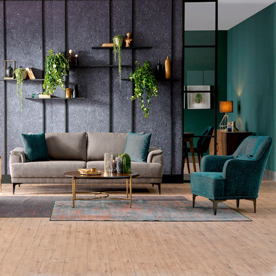 CLEY 5 SEATS SOFA SET