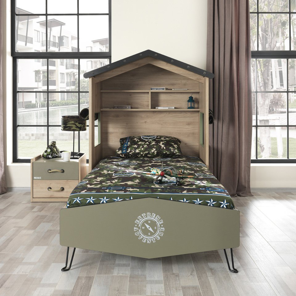 CAMP SINGLE BEDROOM SET 3 PCS