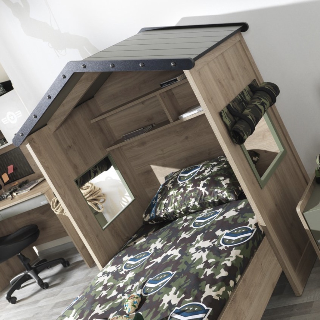 CAMP SINGLE BEDROOM SET 3 PCS