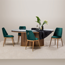 COCO DINING TABLE SET WITH 6 CHAIR PCS