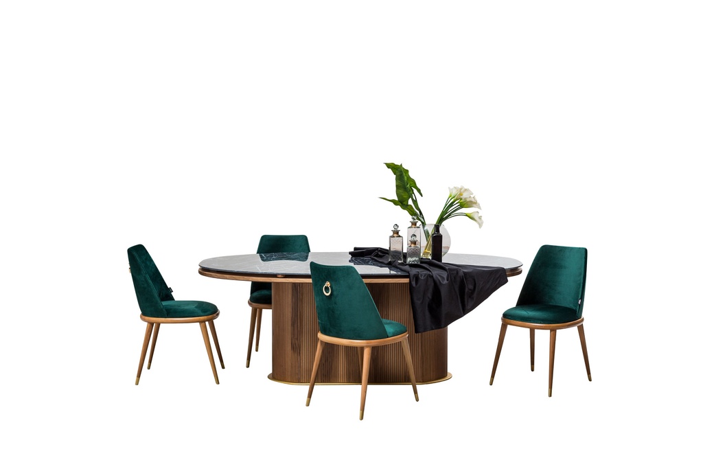 COCO DINING TABLE SET WITH 6 CHAIR PCS