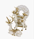 Benny Decorative Deer Figurine 3 pcs