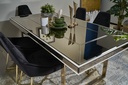 GOLD DIAMOND  DINING TABLE 7 PCS