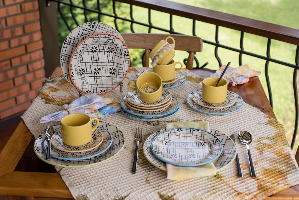 20 PCS DONNA MIX DINNER SET
