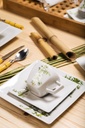 QUARTIER BAMBOO TEA CUP WITH SAUCER SET