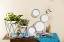 42 PCS MOON CELESTE DINNER SET