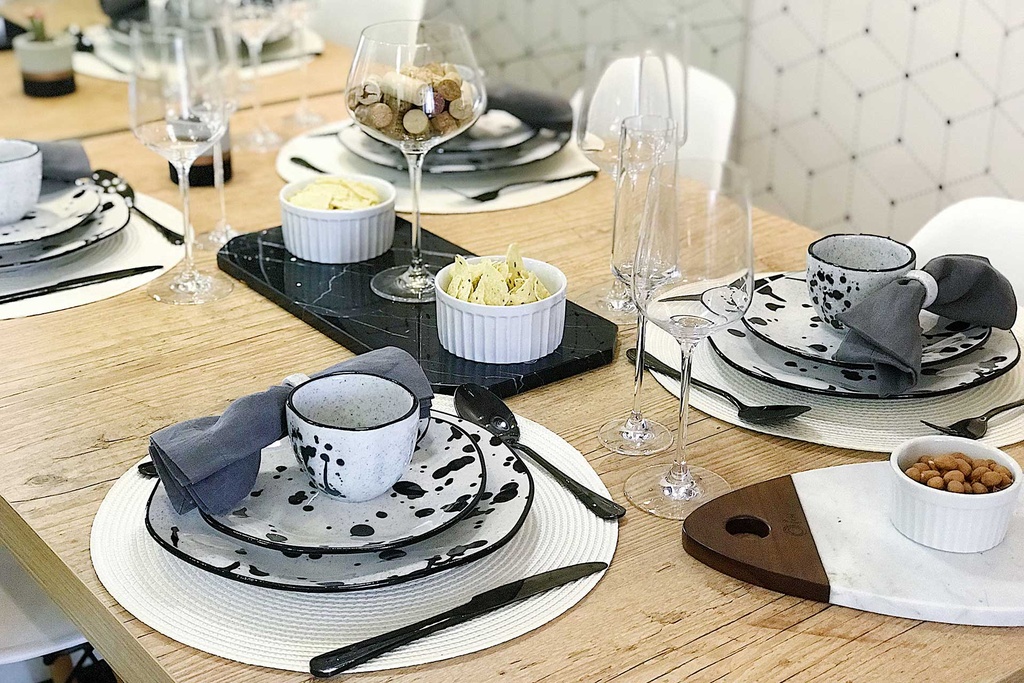 30 PCS RYO ART DINNER/TEA SET