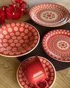 30 PCS FLOREAL RENDA DINNER/TEA SET