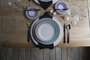 30 PCS MOON CANDY DOTS  DINNER SET