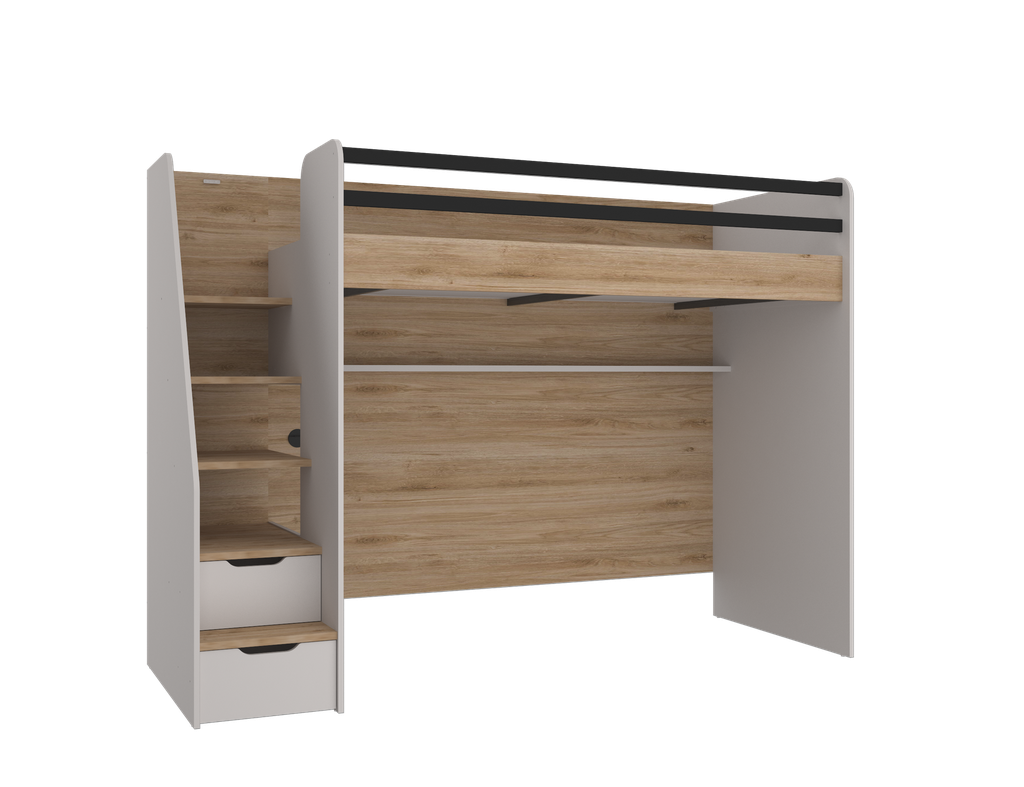 NEW OPTIONS BUNK BED wIth movable sIngle bed 90 cm