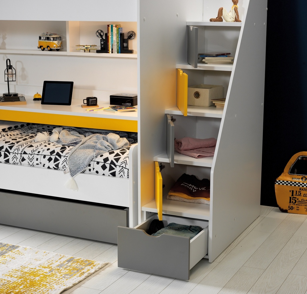 NEO BUNK BED with movable single bed 90 cm