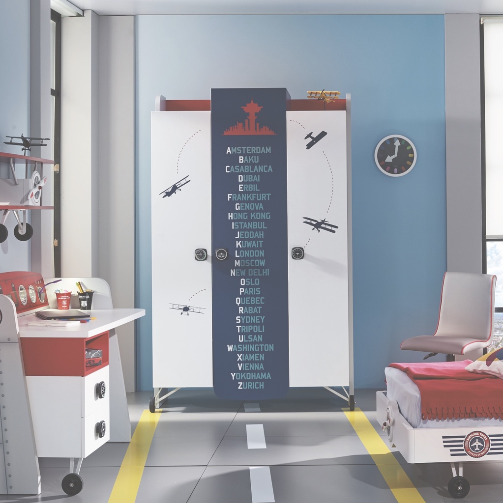 PILOT 3 DOORS WARDROBE