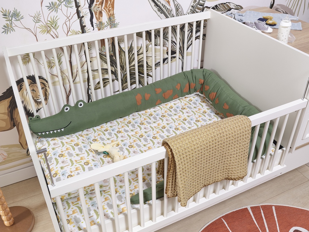 MONTE CONVERTIBLE BABY BED WITH PULL OUT BED 80X130
