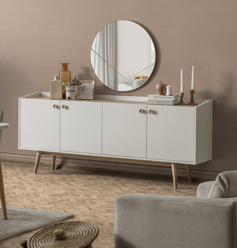 BOHEM CONSOLE WITH MIRROR