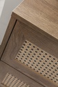 RATTAN CHEST OF DRAWERS 