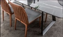 TORONTO DINING  TABLE WITH 6 SEATS