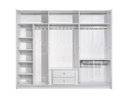 AQUA 6DOORS  WARDROBE