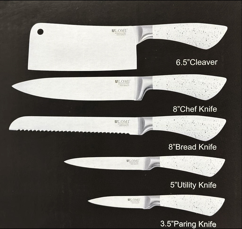 8 PCS PLENUS KNIVES BLOCK SET