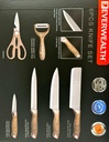 6 PCS SAMURAI KNIVES  SET